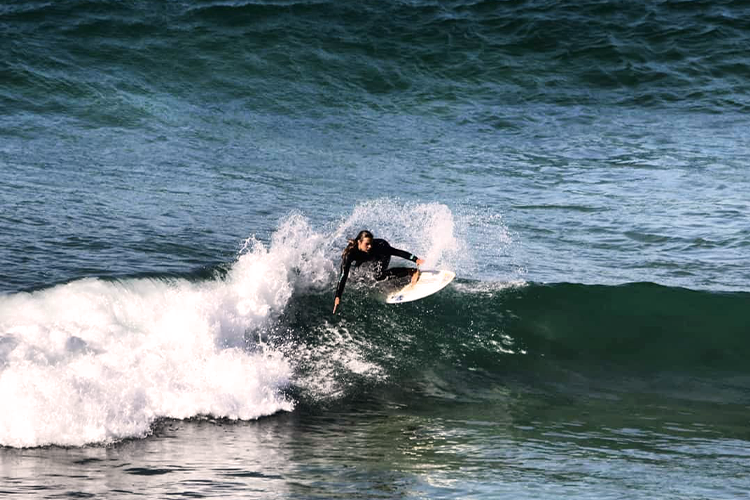 camille spitz in ocean