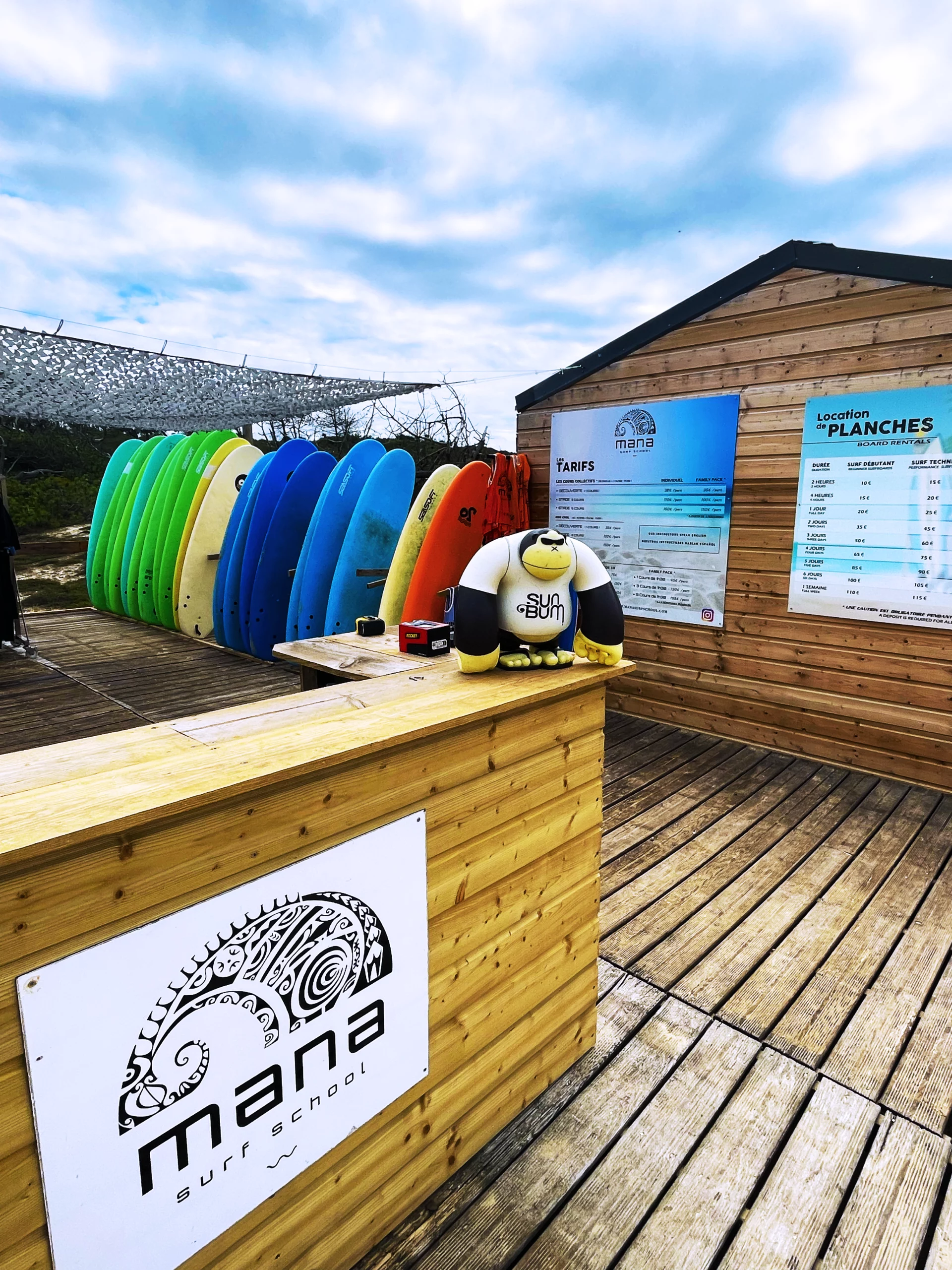 ecole mana surf school