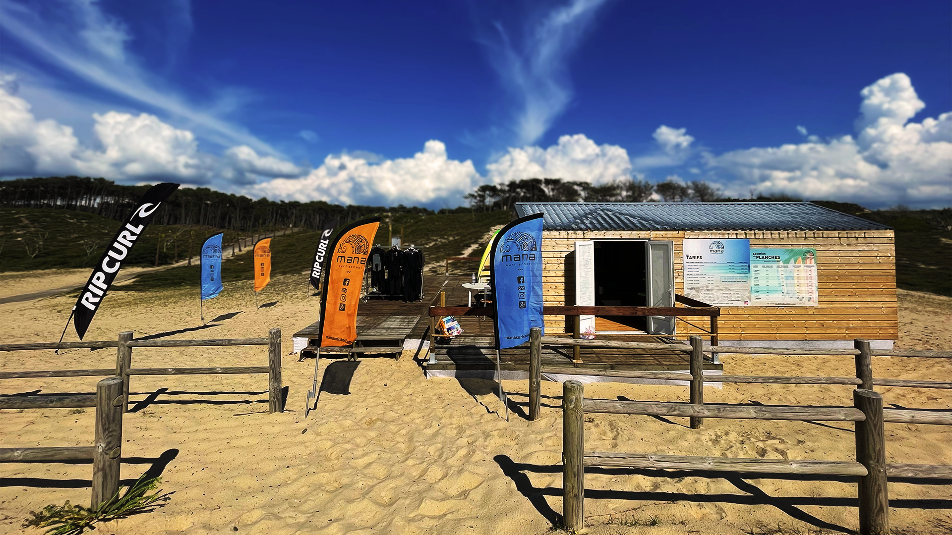 mana surf school ecole